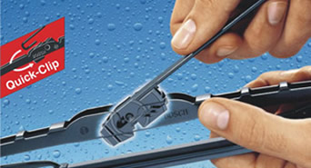 Palhetas tecnologia Quick-clip Bosch